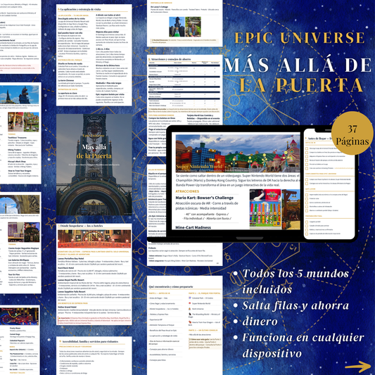 Más allá de la Puerta: No Desperdicies Tu Día en Epic Universe — 2026