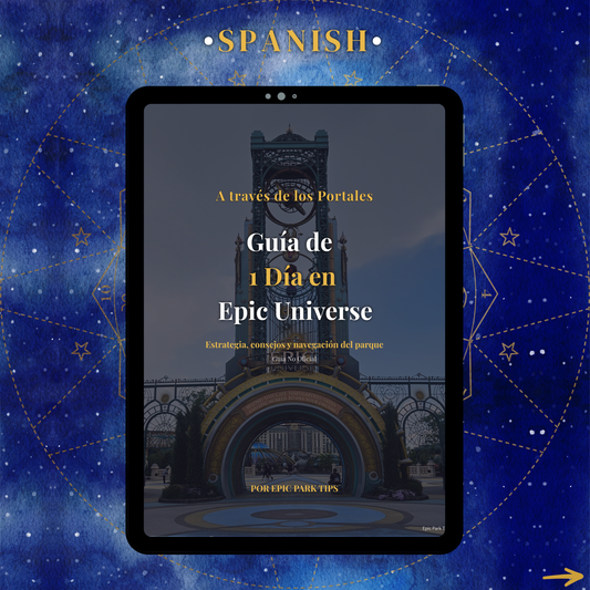 A través de los Portales — Guía No Oficial de 1 Día Epic Universe 2026